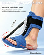Plantar Fasciitis Night Splint, One Lightweight Foot Brace for Heel Pain